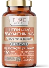 Time Health Lutein 40mg with Zeaxanthin 2mg 120 capsules UK view 1