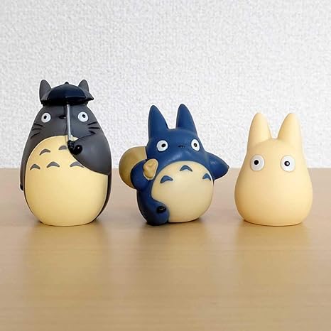 Amazon 大トトロ傘持ち中トトロ走る小トトロ3種セット指人形となりのトトロジブリゆびにんぎょうフィギュアどんぐり共和国 フィギュア ドール 通販
