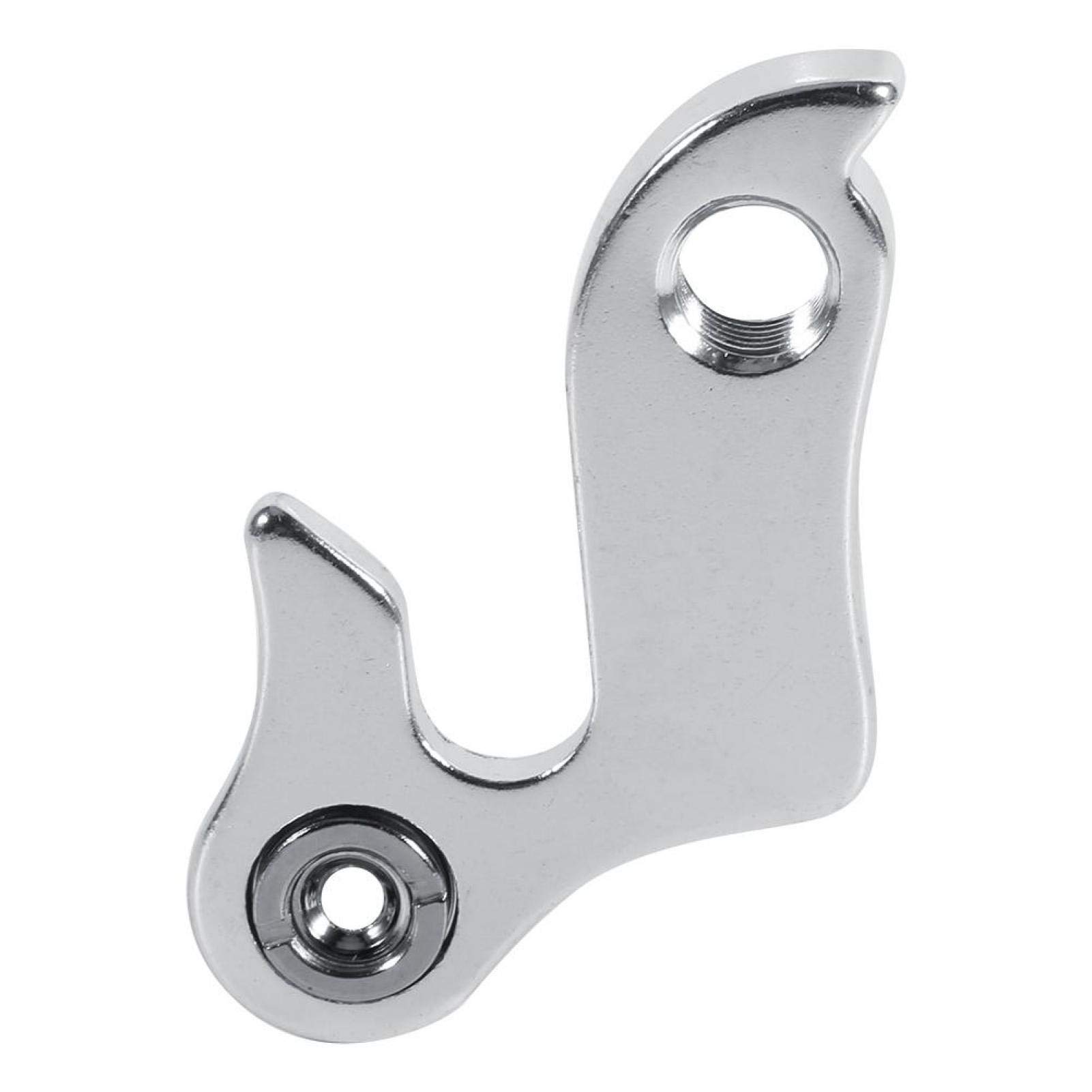 Dilwe Rear Gear Mech with Screw, 4 Size Aluminium Alloy Bike Tail Hook Rear Gear Hanger Fits to Most Types of Bikes(1#) Bicycles And Spare Parts