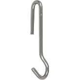 Handcrafted Angled Pot Hooks 6 Pack Stainless Steel