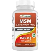 Best Naturals MSM 1500 mg 180 Tablets