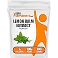 BulkSupplements.com Lemon Balm Extract Powder - Melissa Officinalis, Lemon Balm Supplement, Lemon Balm Powder - Vegan & Gluten Free, 1000mg per Serving, 100g (3.5 oz) (Pack of 1)