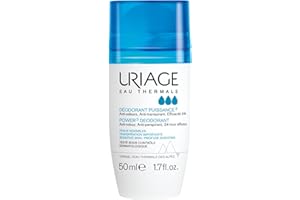 Uriage - Power 3 Clinical Strength Antiperspirant Deodorant - Roll-On Protection for Excessive Armpit Sweat - Men and Women -