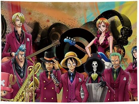 Amazon Co Jp タペストリーアニメワンピースタペストリー壁掛け布背景部屋の装飾アート絵画タペストリー B 230x150cm ホーム キッチン
