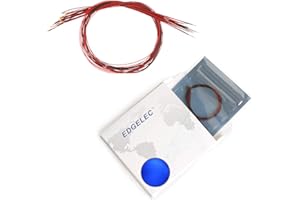 EDGELEC 20pcs Blue Micro SMD LED Prewired 0402 LED, DC 3V 20mA Tiny Light Emitting Diode, Mini LED Lights for DIY Manual Model Toy Decoration