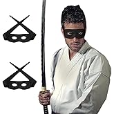 Halloween Eye Mask Costume Accessories Superhero Black Mask Bandit Masquerade Cosplay Party Favor