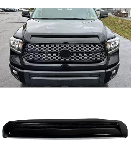 Kecilnrs Chrome Hood Bulge Molding For Toyota Tundra 2014-2021 – Front Upper Grille Trim