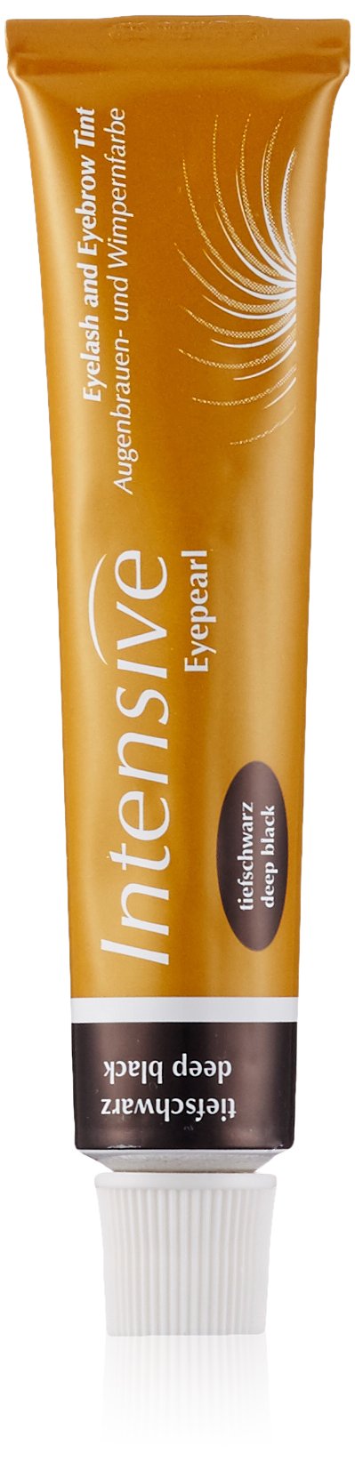 Biosmetics Intensive Eyelash and Eyebrow Tint, Deep Black, 0.06805 kg - Pack of 2 4260272970142