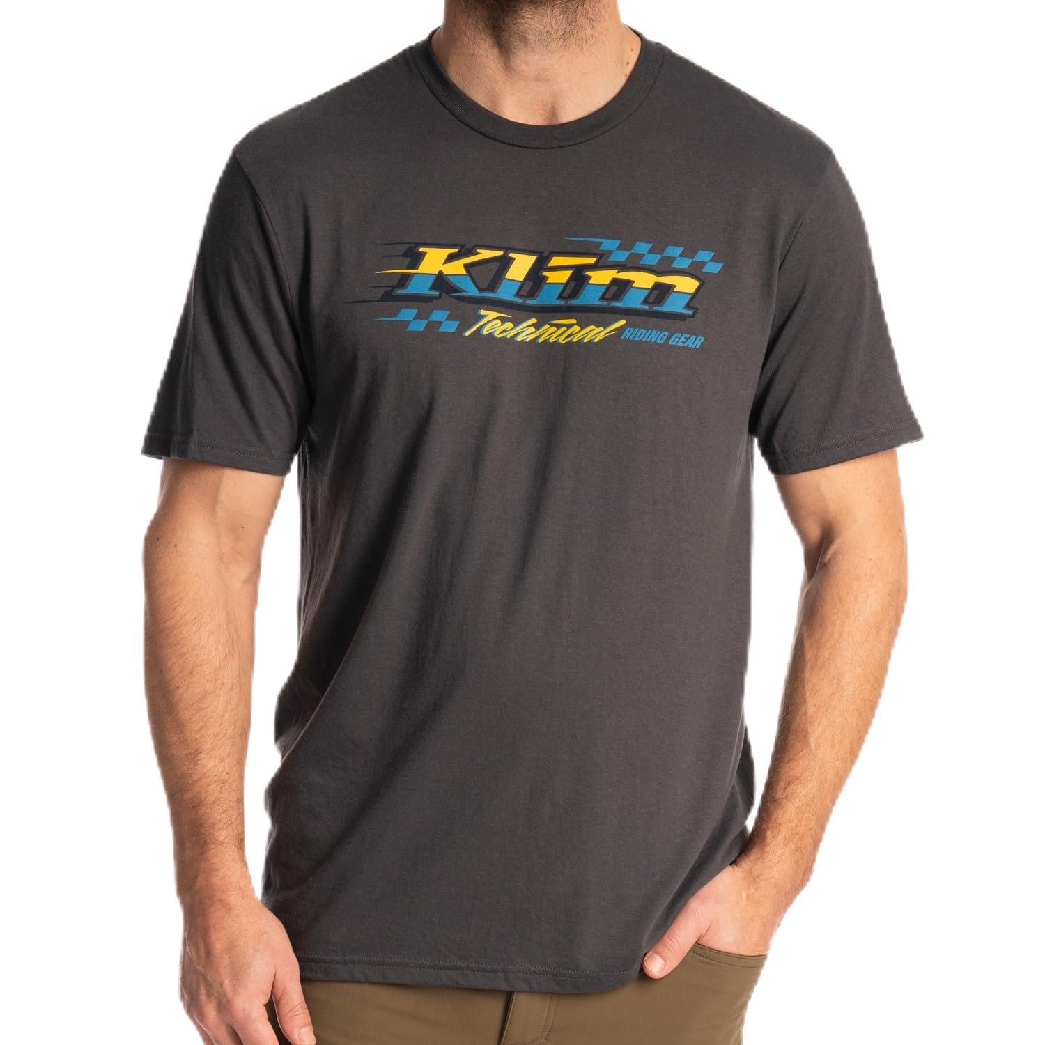KLIM Men's Heritage Tri-Blend Short Sleeve Graphic