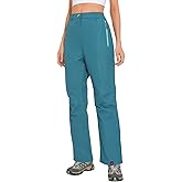 Little Donkey Andy Women's Lightweight Rain Pants Water Resistant Hiking Golf Pants Outdoor Tactical Fishing Pants