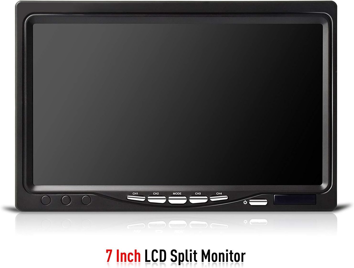 7 Inch Rear View Camera Screen 7 inches TFT Color LCD Rear View Camera Monitor Car Backup Rear View ...