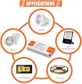 AXFEE LED Driver 12W 12V 1A Transformer 100-240V AC to DC Constant Voltage view 8