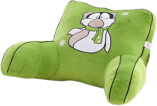 Amazon Com Mlotus Cute Penguin Bedrest Pillow Green Kids Bed Rest