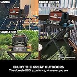 Ninja Woodfire Outdoor Grill Smoker Air Fryer 7 Functions Red/Black view 15