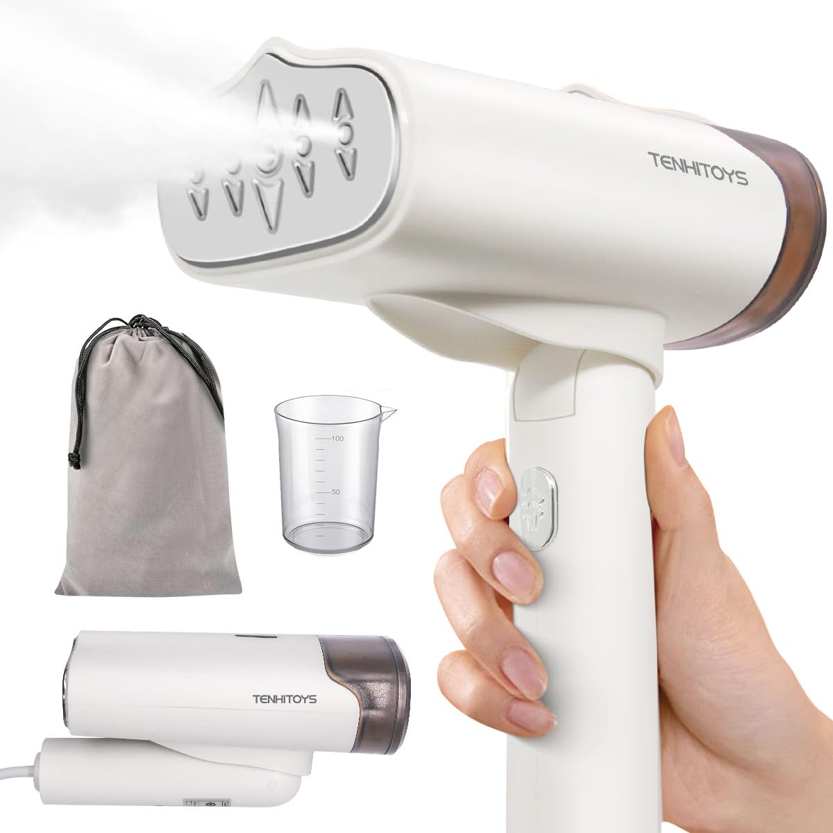 1000w travel garment steamer handheld mini steam iron