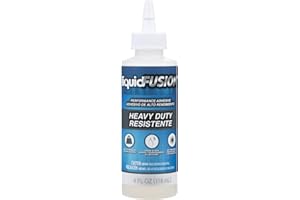 Aleene's Liquid Fusion Heavy-Duty Glue 4 fl oz, Maximum Strength, NonToxic & Dries Clear, Ideal for Rhinestone Crafts, Diamond Art, Glitter