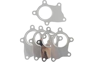 PTNHZ 5 Pcs Stainless Steel Turbo discharge gasket for A/R.63 T3/T4 turbo