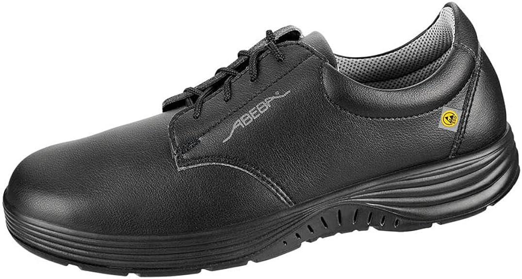 Abeba 7131127 ESD Work Shoes xLight Low Shoe Black Microfibre Size 35