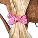 iBonny Plush Horse with Blond Hair Pretend Play Stuffed Animal Horse Toys for Girls