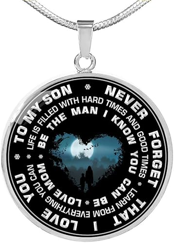 necklace from mom to son