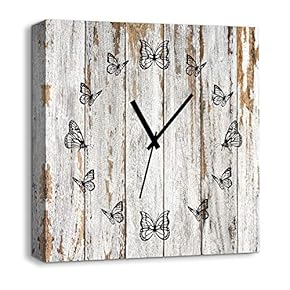Canvas Wall Art Abstract Cute Clock...
