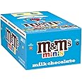 M&M'S Milk Chocolate MINIS Size Candy 1.77-Ounce Tube 24-Count