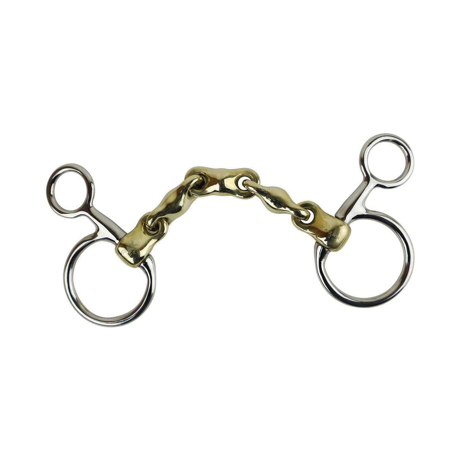 AK Waterford Hanging Cheek with Multi Joints Mouthpiece in German AKRS-2630 (5.0", German-Silver) - Image 3