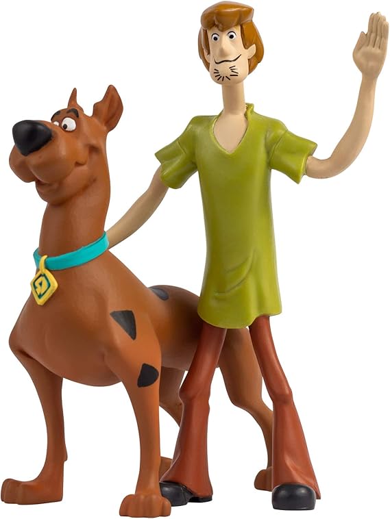 Action Figures ScoobyDoo & Shaggy Bendable Pair New sd5306