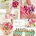 Arlai 2 pcs Yellow Wrist Corsage - Wedding Bridal Bridesmaid Wrist Flower