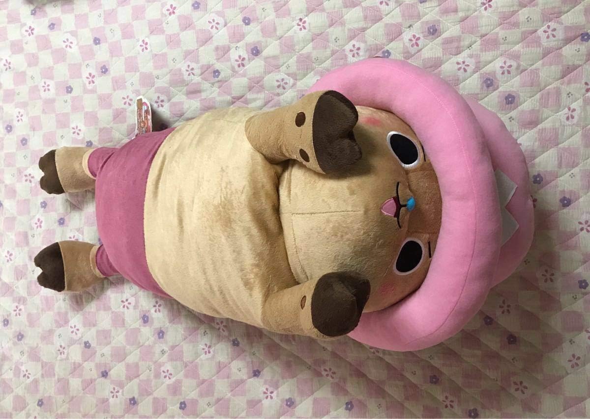 Amazon 特大 80cm ワンピース チョッパー ぬいぐるみ ぬいぐるみ ホビー