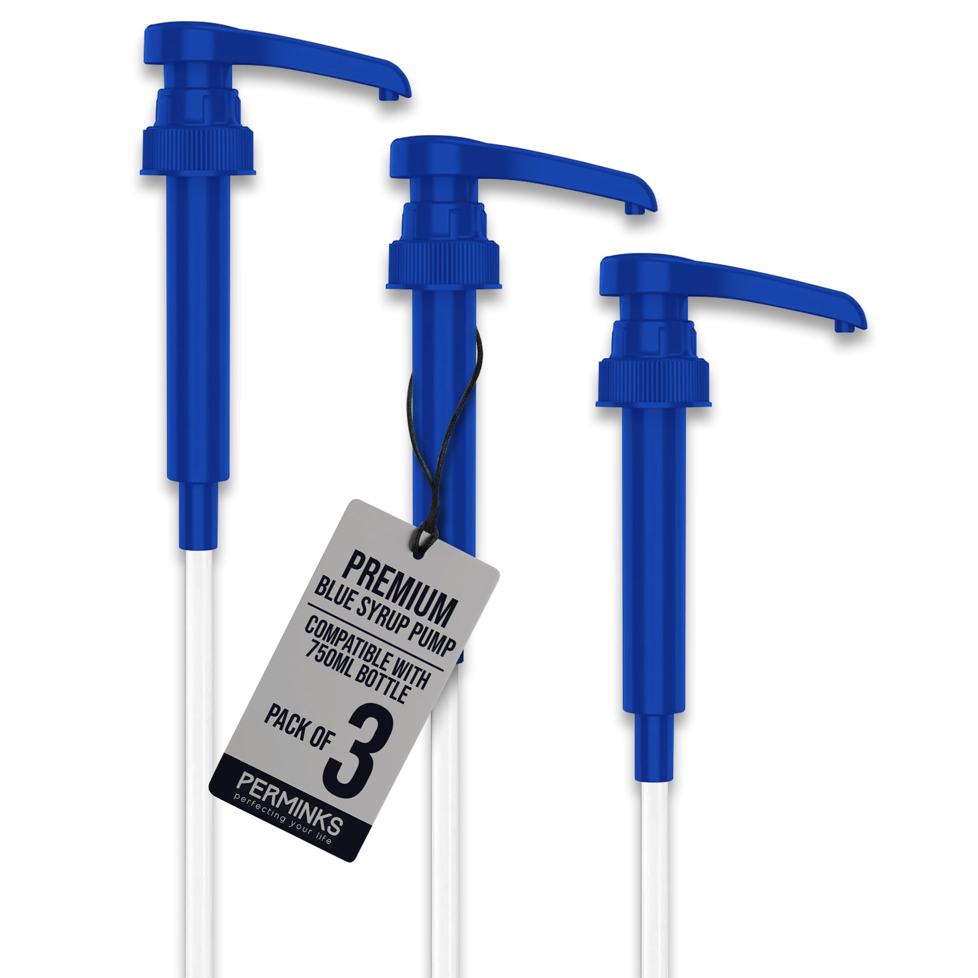 Mua PERMINKS Premium Blue Syrup Pump 3Pack For Torani Syrup Pump