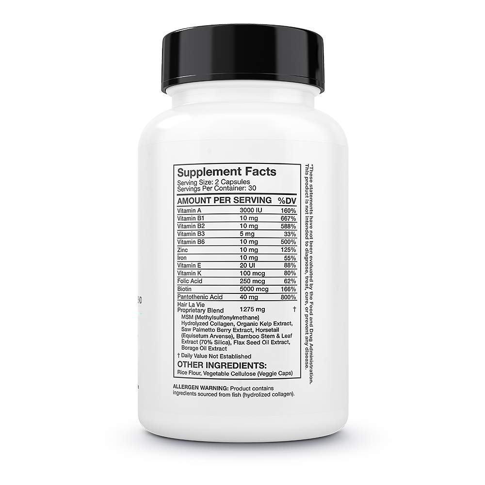 Hair La Vie Revitalizing Blend Hair Vitamins with Biotin