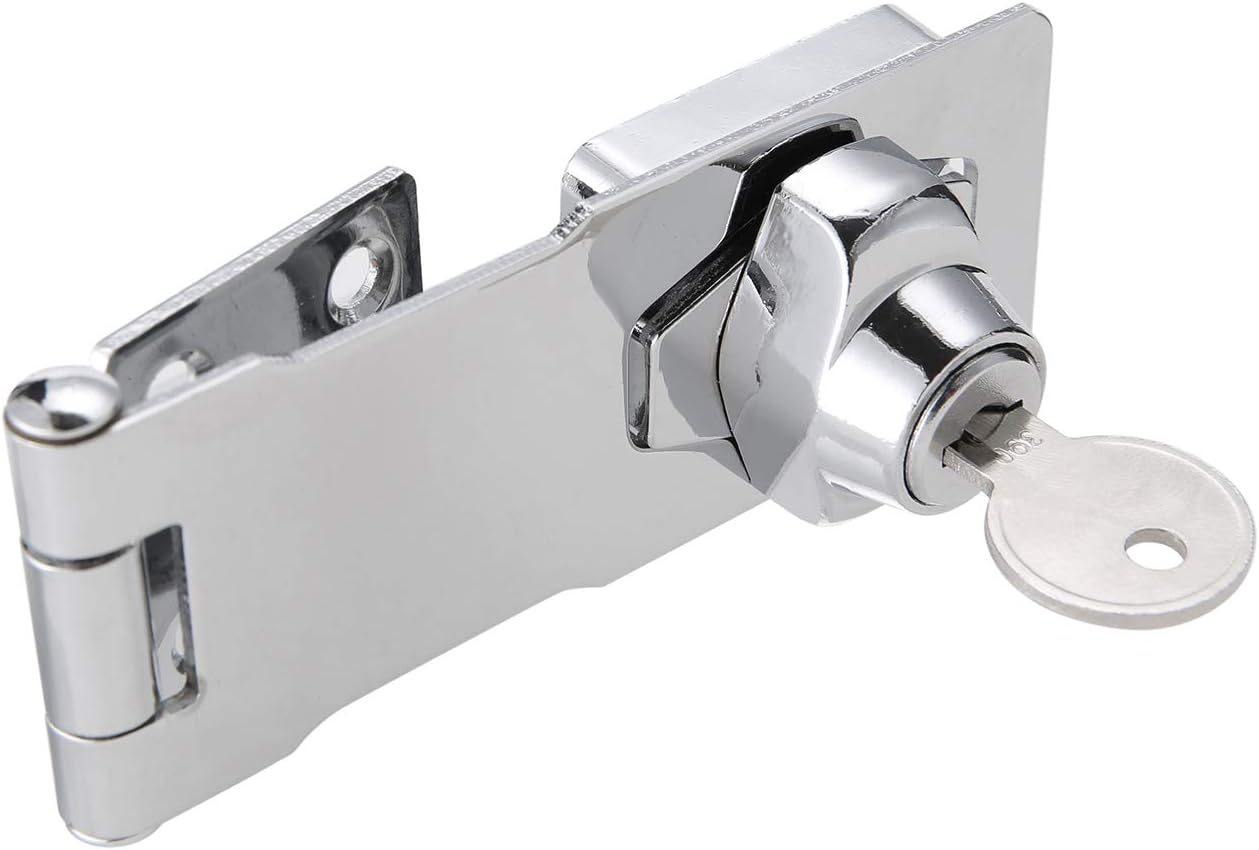 Door Lock Latch Cabinet Locks with Keys Hasp Lock