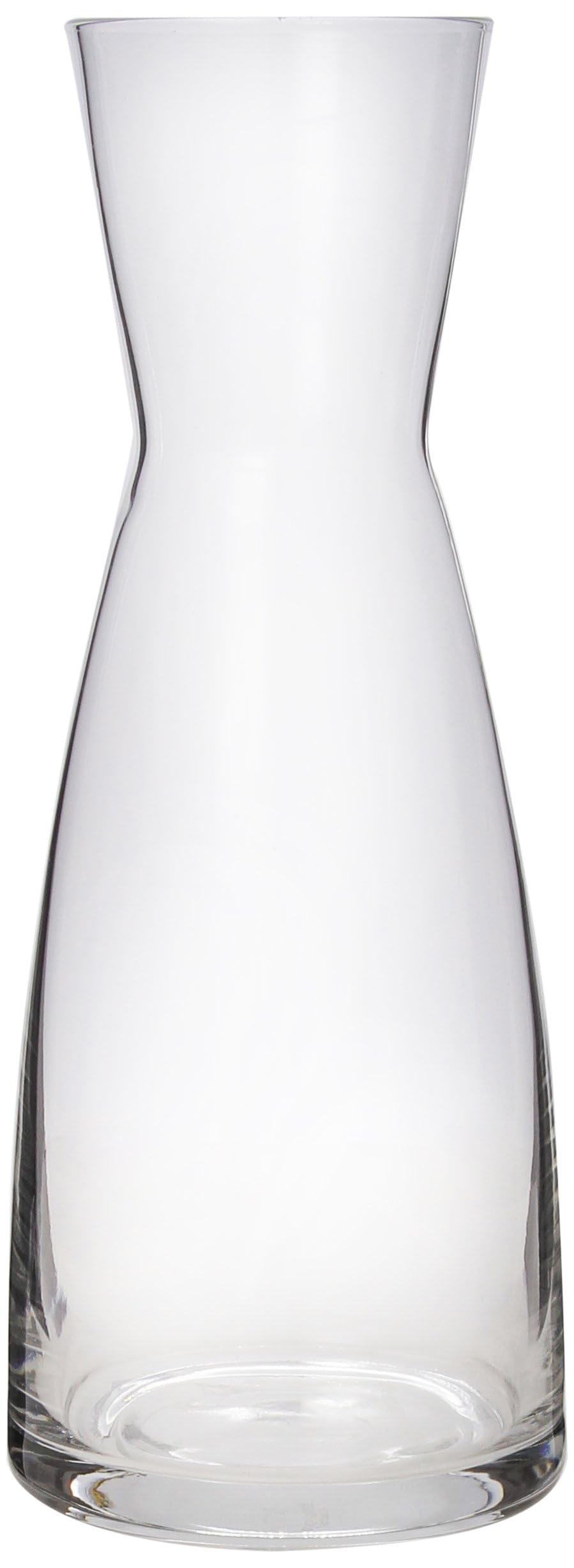 Bormioli Rocco Ypsilon Wine Carafe – Elegant Clear Glass Carafe for Water, Juice, Milk, Coffee, Iced Tea – Wide Mouth Serving Decanter Dispenser for Restaurants & Home Use – Made in Italy 36.5 Ounce