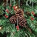 90shine 200PCS Christmas Jingle Bells Party Supplies - Xmas Decorations Craft Activity Decor