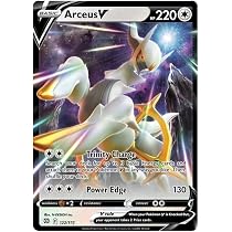 Arceus VSTAR 123/172 Brilliant Stars Ultra Rare Pokemon Card Toys & Games