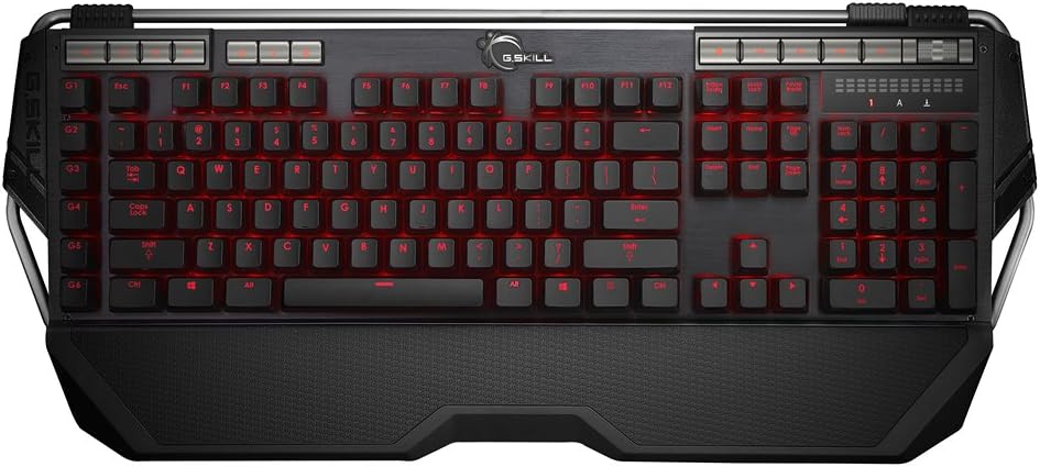 G.SKILL RIPJAWS KM780R MX On the Fly Macro USB 2.0 Connection Mechanical Gaming Keyboard, Cherry MX Brown