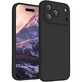 FireNova Magnetic for iPhone 17 Pro Max Case, 6.9", Black | Compatible with MagSafe, Integrated Silicone Camera Control Button, Camera Protection, Anti-Scratch Soft Microfiber Lining
