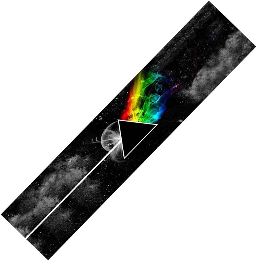 Skateboard Grip tape Sheet BUBBLE FREE Scrub stickers Wear-resistant Anti-slip，Black #45