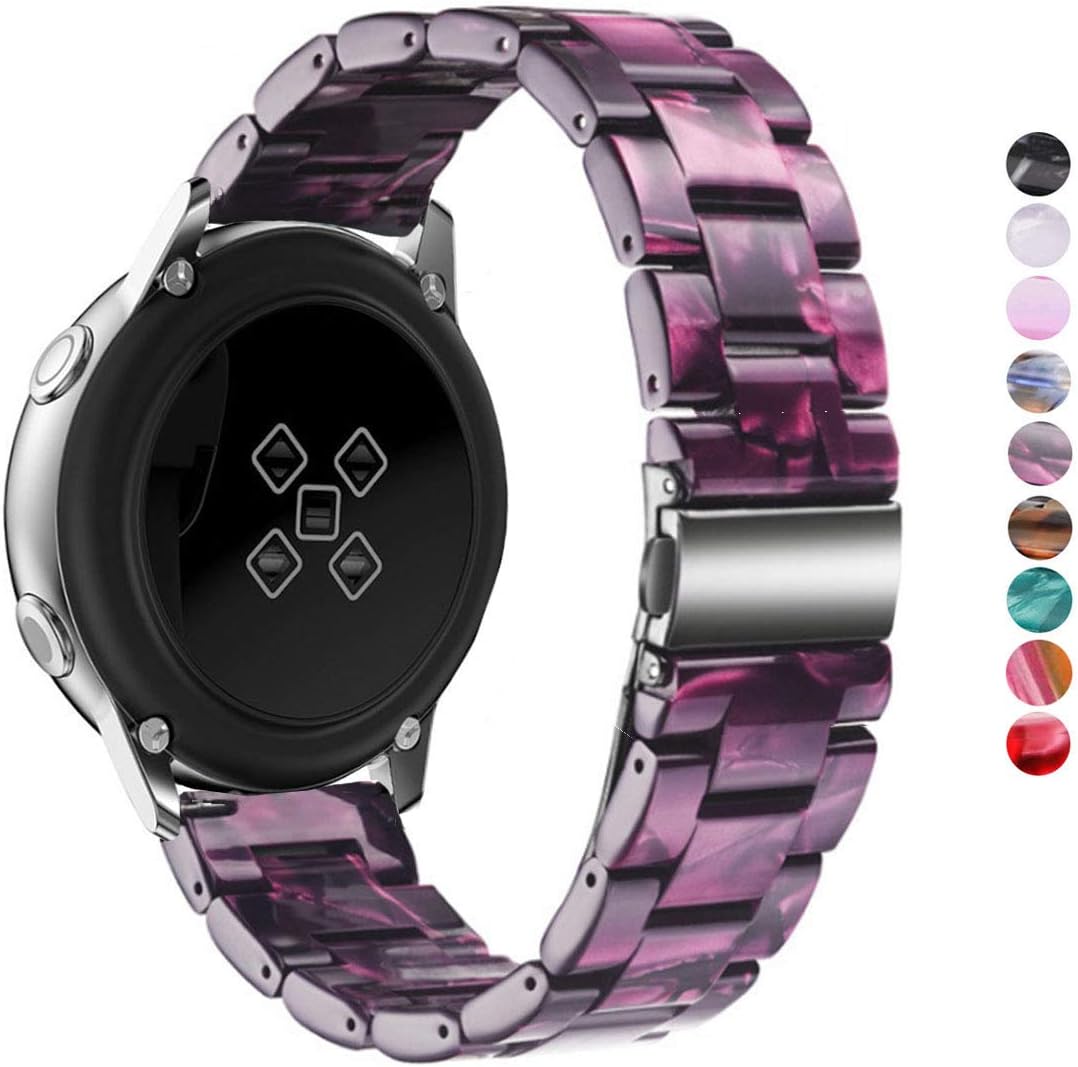 DEALELE Compatible with Samsung Galaxy Watch 6 / 6 Classic / 5 / 5 Pro / 4 / 4 Classic / 3 41mm / Active 2