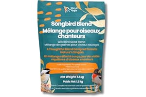 Chirp & Maple, Songbird Blend, Wild Bird Food, 1.2KG (2.6LB) Bag