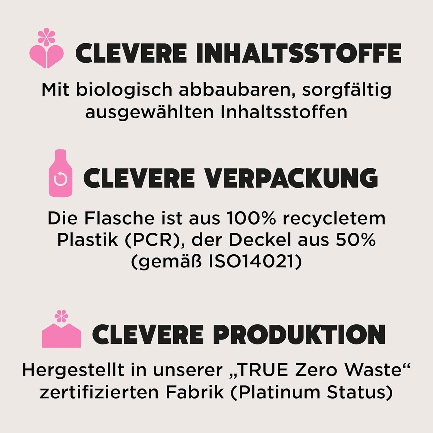 Ecover Waschmittel Universal Hibiskus & Jasmin (5L/100 Waschladungen), Flüssigwaschmittel mit pflanzenbasierten Inhaltsstoffen, pflegendes Vollwaschmittel für Erhalt und Schutz der Kleidung 6