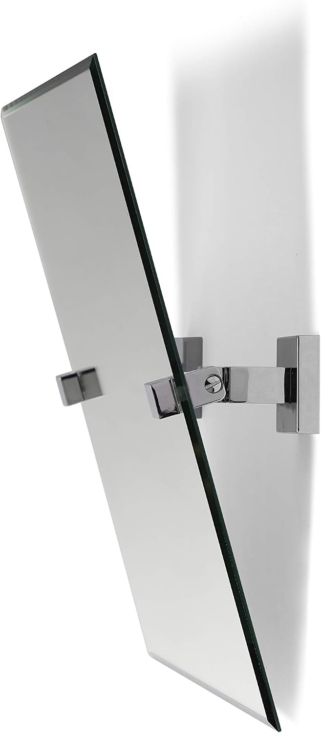 Croydex QM441041 Flexi-Fix Chester Mirror, Glass, 9 x 38 x 38 cm, 38L x 38.4W cm - Image 4