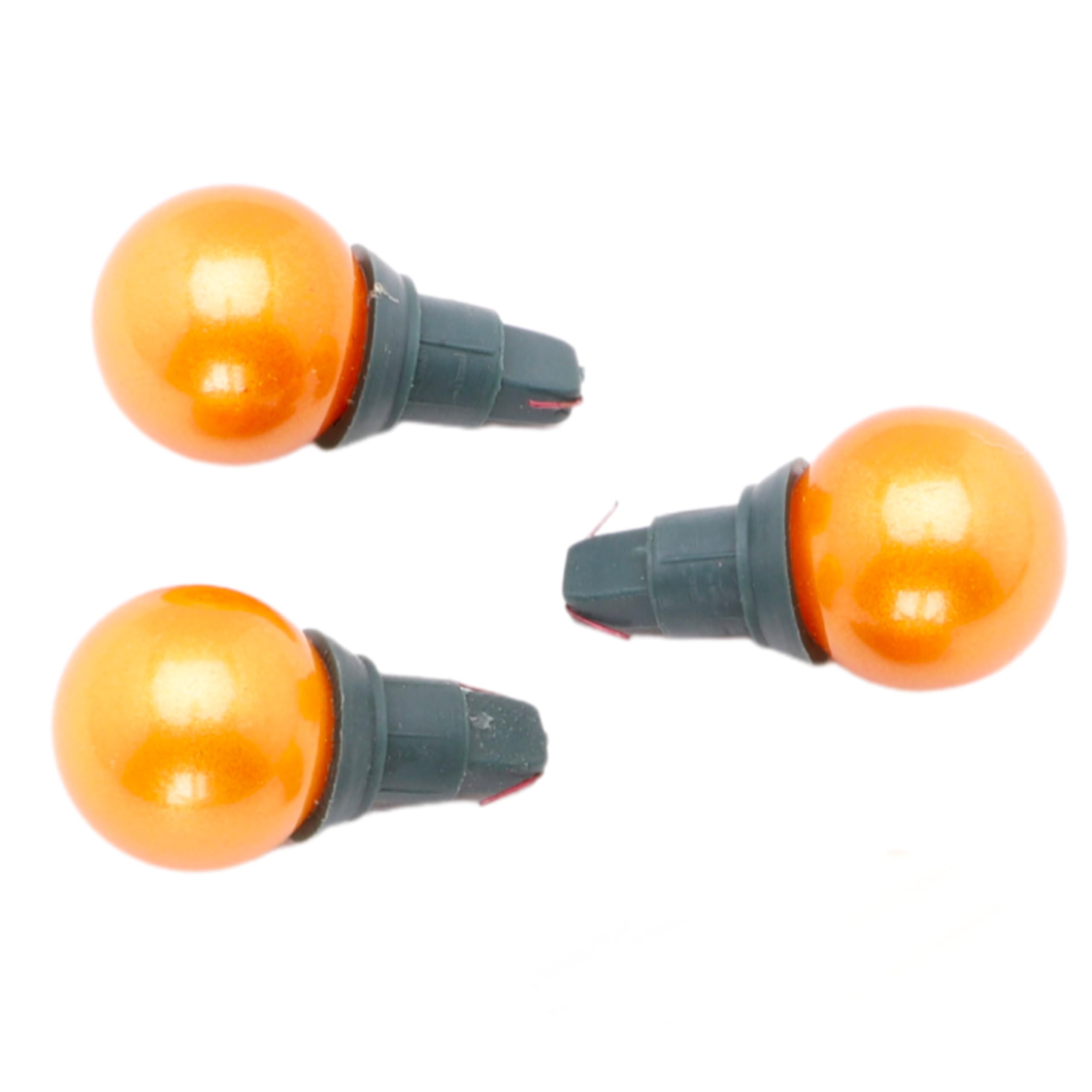 Christmas Concepts® Pack of 5 Gold Berry Push in Spare Bulbs - 5V 0.65W 0.13A - Replacement Bulbs
