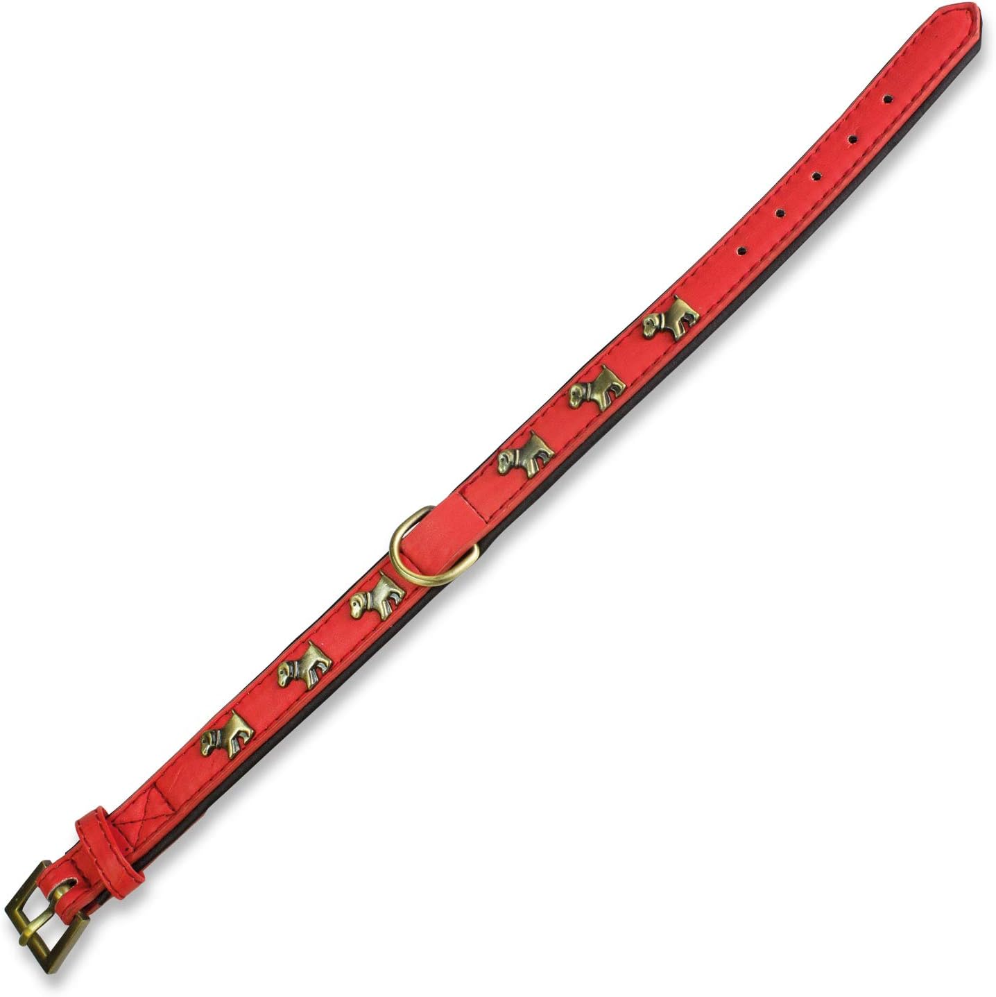 Arquivet 8435117802575 - Necklace Skin, Red Dog 2.5 x 50 cm