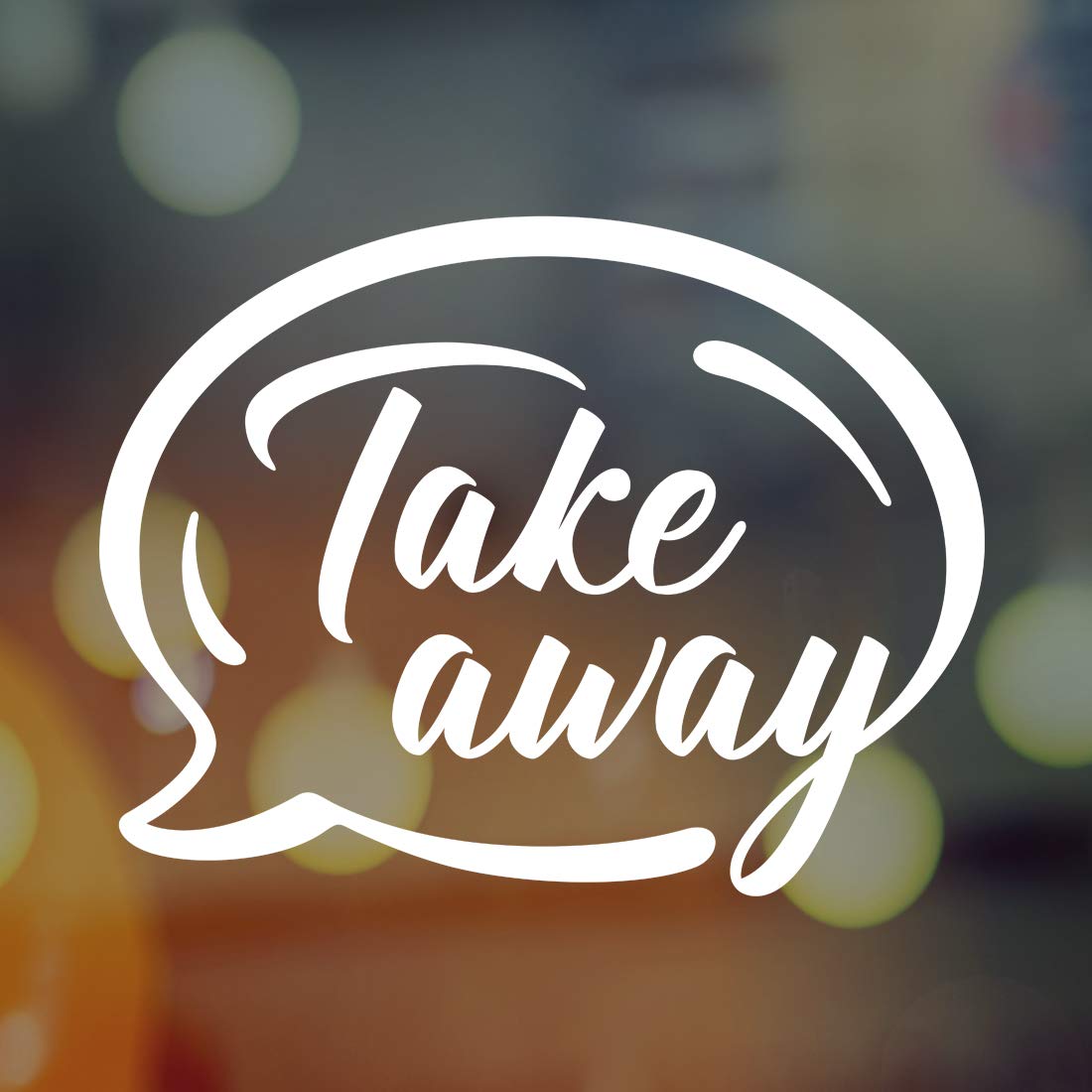 Takeaway Sticker Kitchen Wall Coffee Art Vinyl take Away Sign Stickers Cafe Shop Decor Window Signs Good Cup Lettering Poster Decals Cups Decal Glass Accessories Plaque Vintage Walls Retro transfers