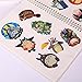 Jiquan My Neighbor Totoro Stickers, Waterproof Vinyl Decal Stickers for Car, Laptop, Phone, Luggage, 21PCS/Set