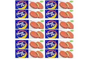 KOALA BLUE Mini Moon Pies Bulk 72 Individually Wrapped Moon Pie 12 Boxes 6 Each Box (Strawberry)