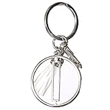 Crown Alphabet Initial Letter Keychain, Key