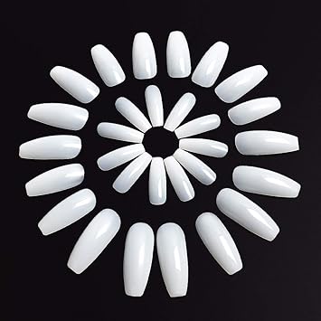 600 Stucke 10 Grossen Acryl Sarg Ballerina Form Naturliche Farbe Vollstandige Abdeckung Falsche Nagel Fur Nagel Salons Nagelkunst Zum Selbermachen Amazon De Beauty